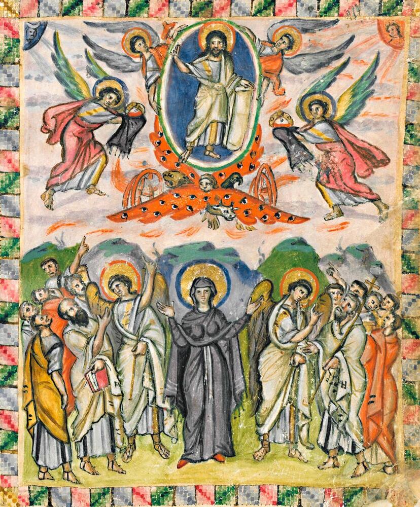 Abschied Mariens, Rabbula-Evangeliar